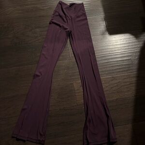 Purple Flared Pants